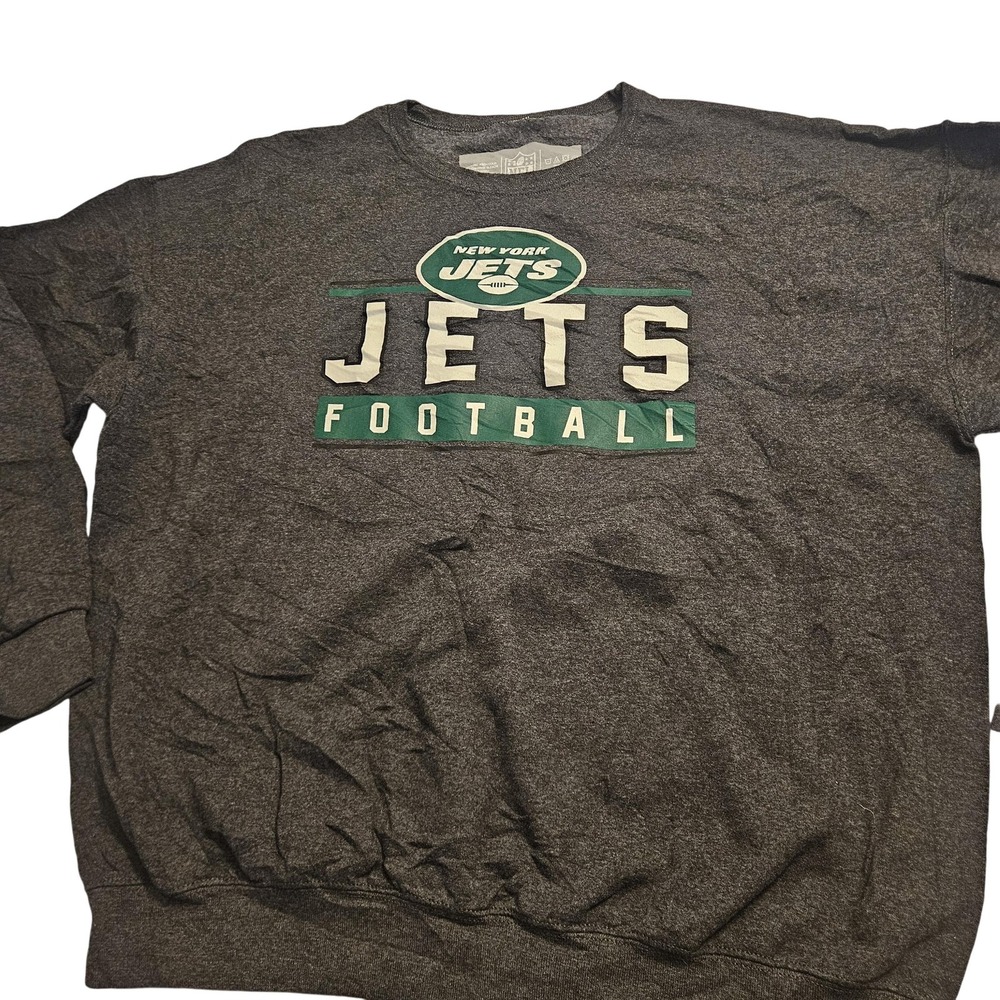 New York Jets Sweatshirt Mens XL NFL Football‎ Crewneck Pullover Team Apparel